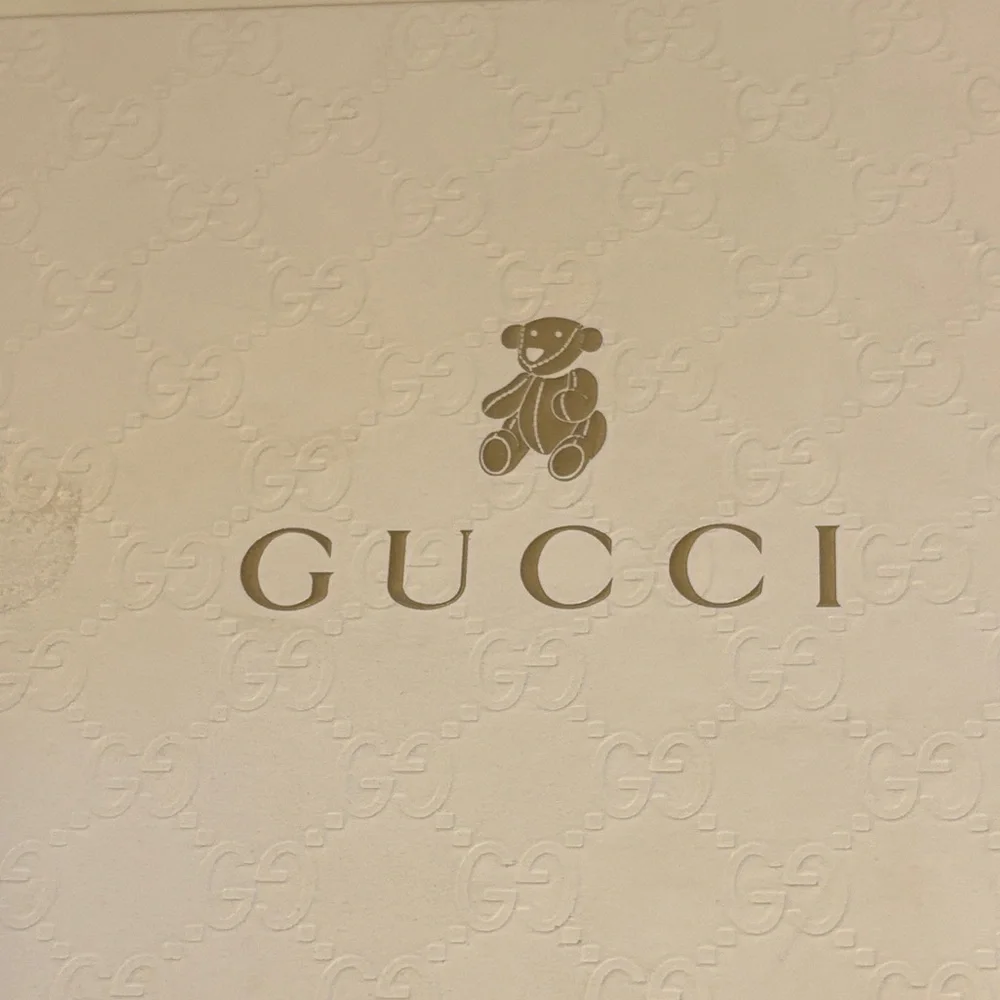 Gucci Red Kids Moccasins with Bamboo Detail